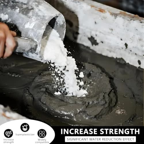 GOODTAKE Concrete Super Plasticizer 8 oz | High-Range Water Reducer for Stronger, Workable Concrete thumbnail 7
