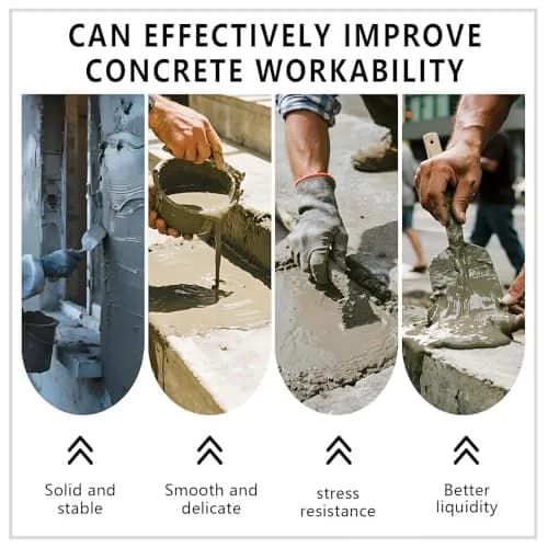 GOODTAKE Concrete Super Plasticizer 2 lb | High-Range Water Reducer for Strength & Workability thumbnail 4