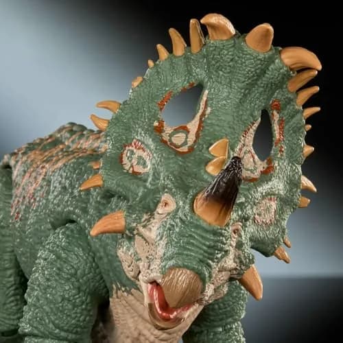 Mattel Jurassic World Hammond Collection Sinoceratops Figure | 12-inch Dinosaur Toy with Articulations thumbnail 4