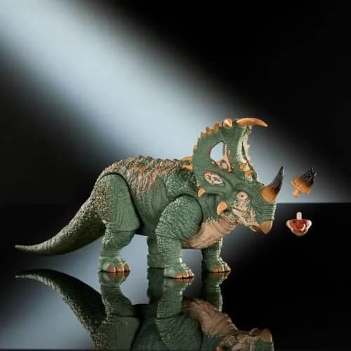 Mattel Jurassic World Hammond Collection Sinoceratops Figure | 12-inch Dinosaur Toy with Articulations thumbnail 5