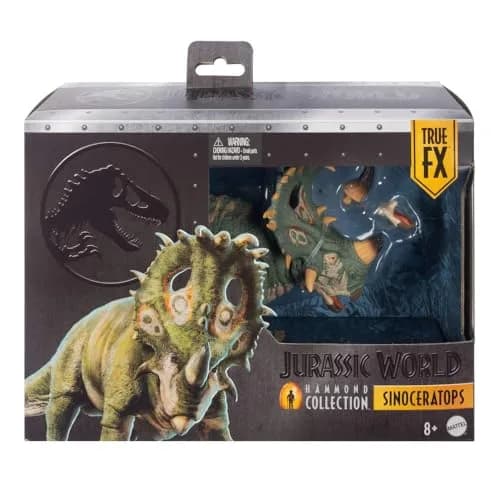 Mattel Jurassic World Hammond Collection Sinoceratops Figure | 12-inch Dinosaur Toy with Articulations thumbnail 6