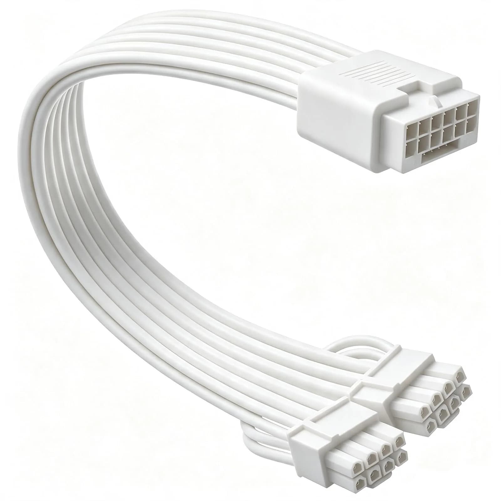 COMeap 16 Pin to Dual 8 Pin PCIe Conversion Cable 30cm (11.8in) Black | Powers High-End GPUs — 30 cm