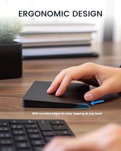 Perixx PERIPAD-706 Wireless Touchpad for Windows | Multi-Device Bluetooth & USB-C Rechargeable thumbnail 4