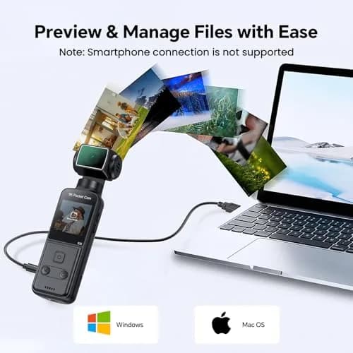 BOBLOV W5 5K Body Camera with 128GB Storage | 4K/60FPS EIS Stabilization for Vlogging & Meetings thumbnail 8
