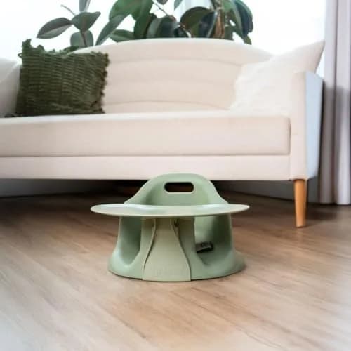 Upseat Baby Floor & Booster Seat with Tray | Ergonomic Design for Healthy Hip Development thumbnail 7