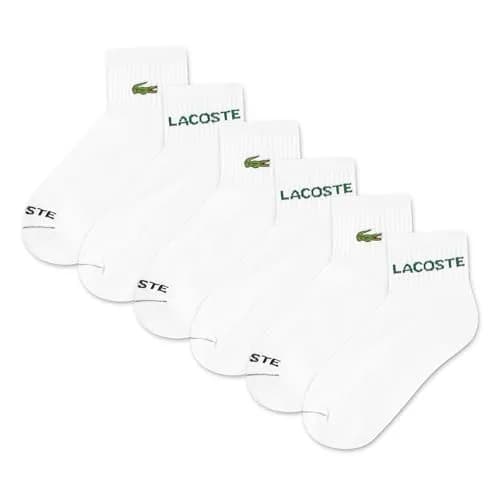 Lacoste Kids Socks 6-Pack Knit Everyday Socks | Premium Organic Cotton Comfort for Boys thumbnail 1
