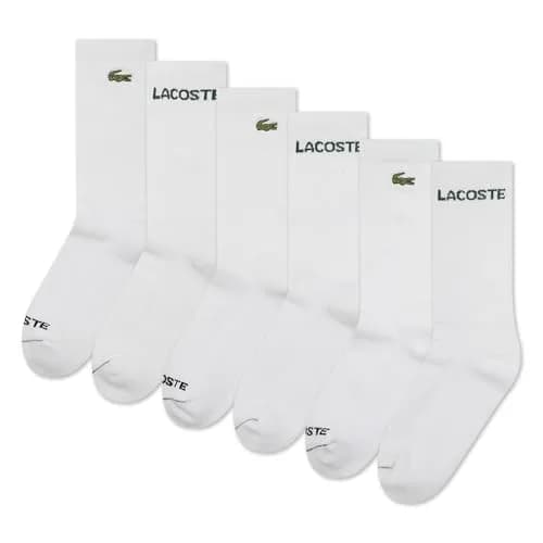 Lacoste Kids Socks 6-Pack Knit Everyday Socks | Premium Organic Cotton Comfort for Boys thumbnail 1