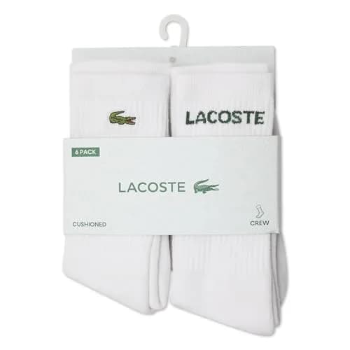 Lacoste Kids Socks 6-Pack Knit Everyday Socks | Premium Organic Cotton Comfort for Boys thumbnail 2