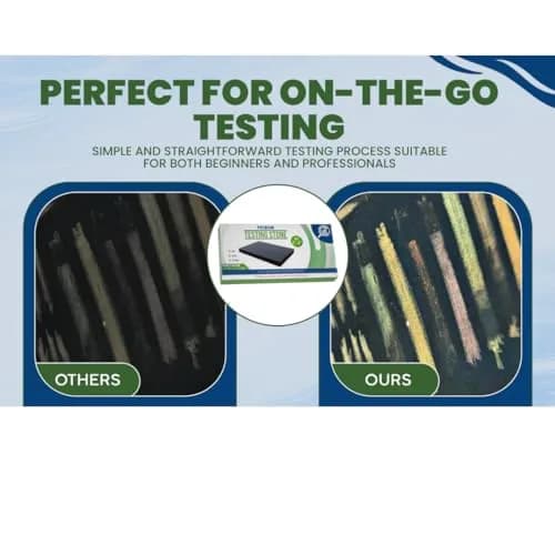 Gemtone Gold Silver Platinum Jewelry Testing Kit with 6 JSP Solutions & Test Bars | 10K-24K Purity Testing thumbnail 5