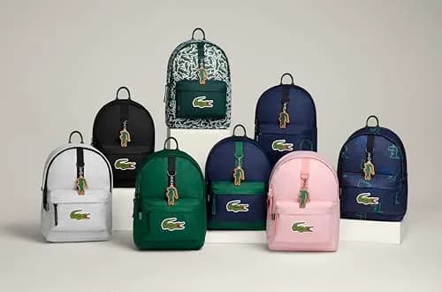 Lacoste Accessories Classic Backpack | Elegant Unisex Kids Daypack with Durable Polyester (O/S) thumbnail 5