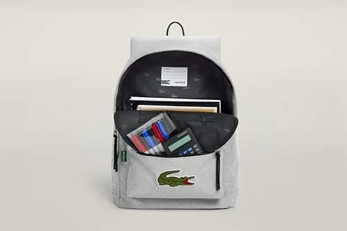 Lacoste Accessories Classic Backpack | Elegant Unisex Kids Daypack with Durable Polyester (O/S) thumbnail 3