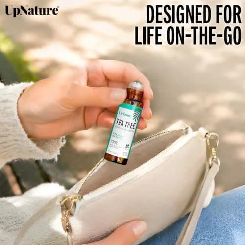 UpNature Tea Tree Oil Roll On 9.8ml (0.33 Fl Oz) | Natural Skin & Hair Care thumbnail 4