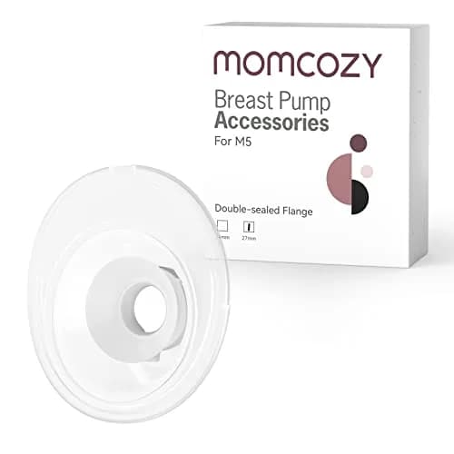 Momcozy M5 Original Replacement Accessories Double-Sealed Flange 27mm 1PC | Authentic Breast Pump Part for Efficient Pumping thumbnail 1