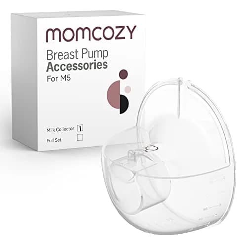 Momcozy M5 Original Replacement Milk Collector 1 Pack | BPA-Free Breast Pump Accessory thumbnail 1
