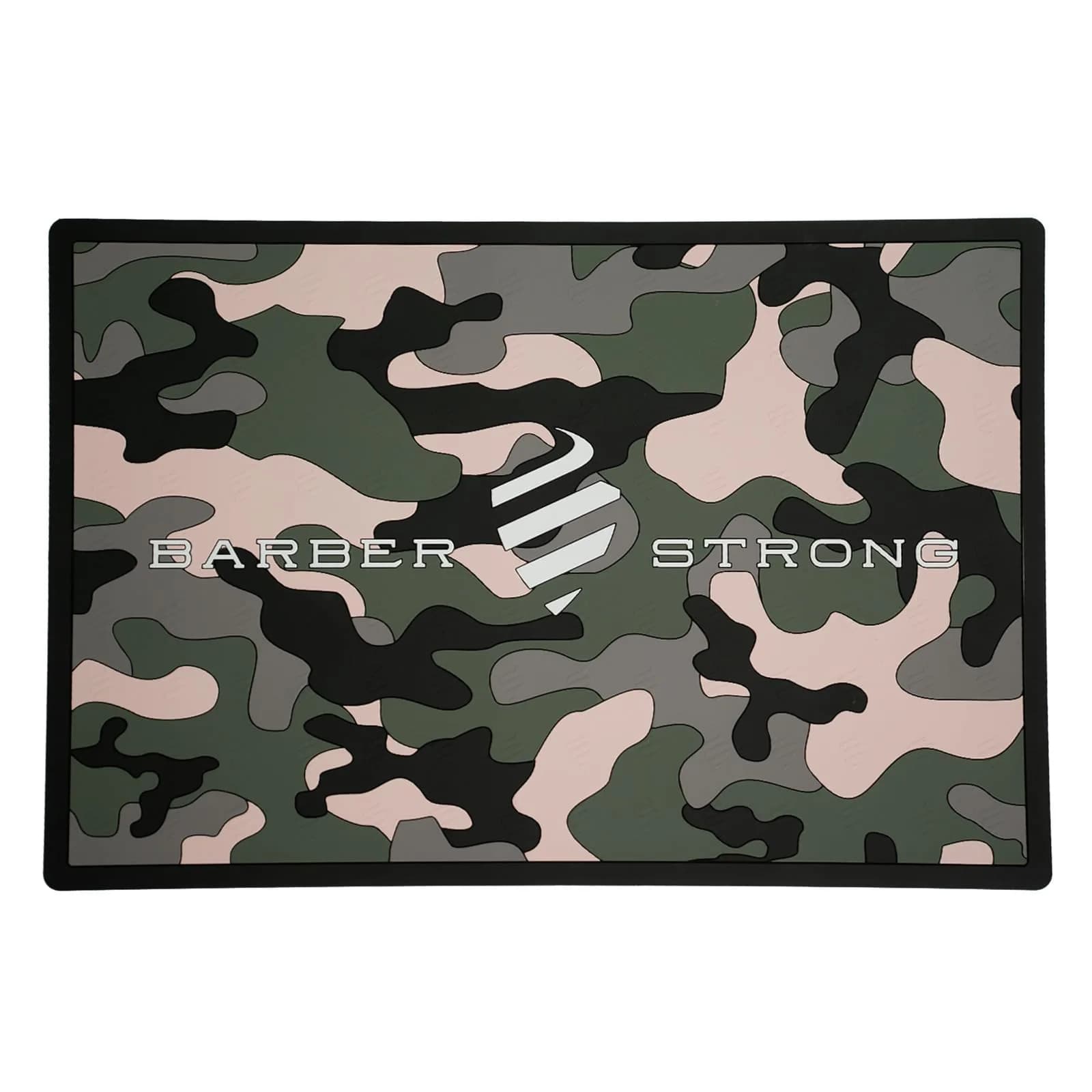 Barber Strong The Barber Mat 19" x 13" Red | Protects Countertops & Tools — Camo