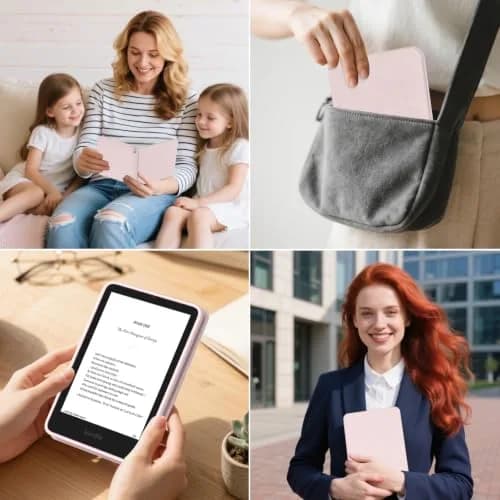 Sanyetral Case for All-New 6 inch Kindle (11th Gen, 2024/2022) | Auto Wake/Sleep & Shockproof thumbnail 8