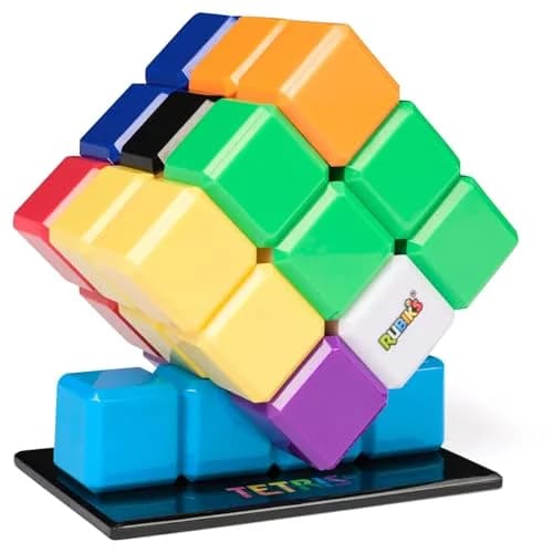 Rubik's Tetris Edition 3x3 Cube Shapeshifting Puzzle Game Brain Teaser | Educational Puzzle for Kids 3-6 thumbnail 1