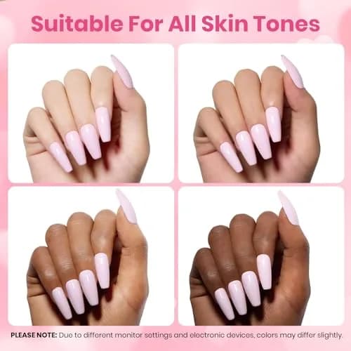 Beetles Gel Polish Barely Pink | 15ml (0.51 Fl Oz) | Long-Lasting, LED/UV Cure, Soak-Off thumbnail 6