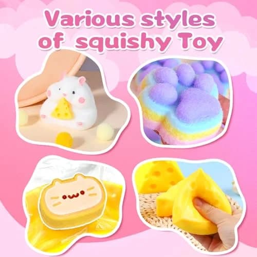 HOOLYUK Taba Toy Squishy Kit, DIY Squishy Making Kit 6.69 x 6.69 x 1.96 inches | Stress Relief Fun for Kids thumbnail 4