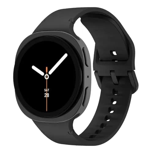 DMVEIMAL Sport Band for Samsung Galaxy Watch 8 & Classic 46mm/40mm/44mm | Soft Silicone Waterproof Strap thumbnail 1