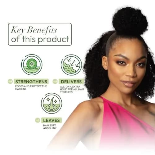 ORS Olive Oil Edge Control Hair Gel 128.7ml (4.5 oz) | Extra Hold for All Hair Textures thumbnail 5