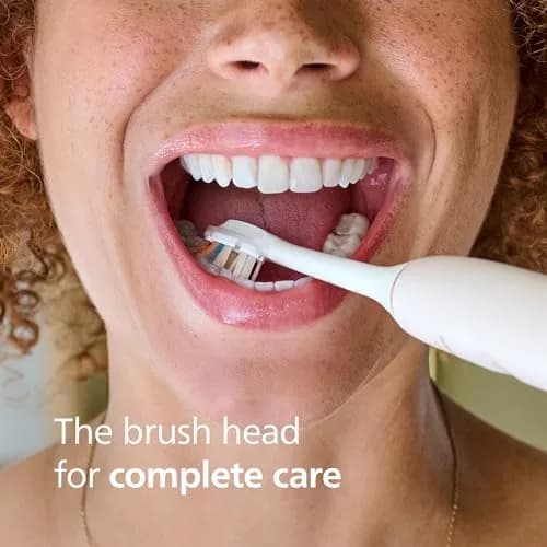 Philips Sonicare A3 All-in-One Brush Heads, 2-Pack, 6 Month Supply, White | 2000% More Plaque Removal thumbnail 2