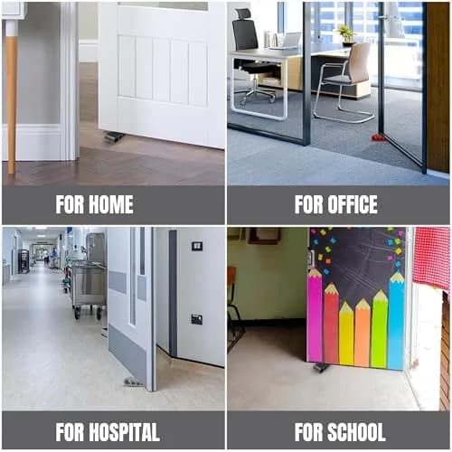 Suspension Dudes Heavy Duty Rubber Door Stop Wedge 12.8cm (5 in) | Secure Floor Grip for All Doors thumbnail 8