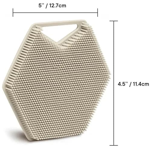 TOOLETRIES Silicone Body Scrubber 2.0 | Longer Bristles for Deep Cleaning & Exfoliation thumbnail 7