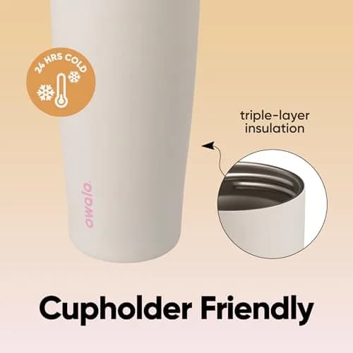 Owala FreeSip Sway Insulated Stainless Steel Water Bottle 1183ml (40oz) | Keeps Cold 24 Hrs thumbnail 4