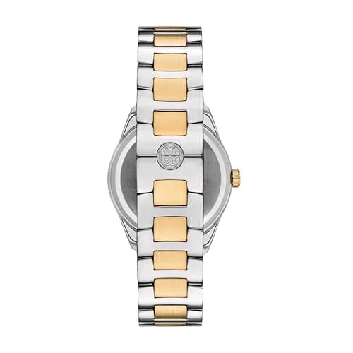 Tory Burch Women's Miller Two-Tone Stainless Steel Watch 34mm | Elegant, Versatile & Water-Resistant thumbnail 2