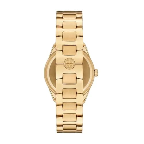 Tory Burch Women's Miller Gold-Tone Stainless Steel Watch (Model: TBW9060) | 34mm, Quartz, Water-Resistant 50m thumbnail 2