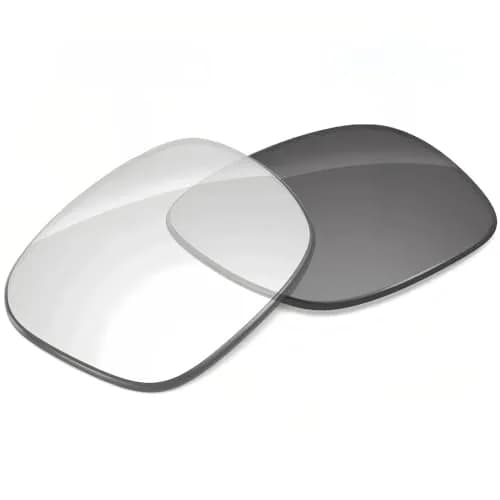 Harlafou Clear to Gray-Photochromatic Replacement Lenses for Ray-Ban Meta RW4008 Smart Glasses 53mm | Transition Lenses thumbnail 1