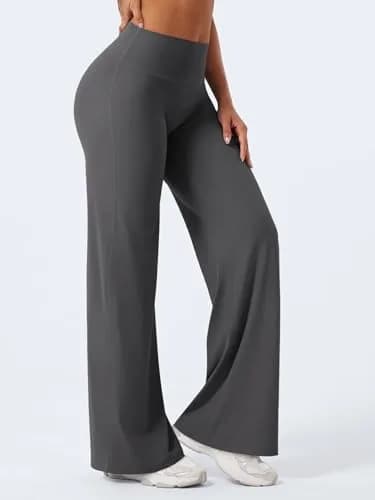 YEOREO Women's Straight Leggings 31.5" Inseam | High Waisted Yoga Pants for Gym & Casual Wear thumbnail 7