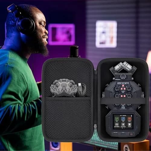 Aenllosi Hard Case for Zoom H8 Digital Multitrack Recorder | Dustproof, Waterproof & Light thumbnail 5
