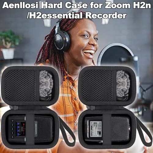 Aenllosi Hard Case for Zoom H2essential/H2n Stereo Recorder | Dustproof, Waterproof & Lightweight thumbnail 6