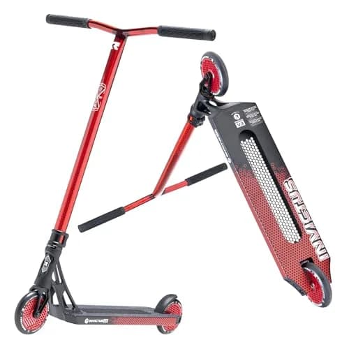 Root Industries Invictus Complete Pro Scooter – 120mm Honeycore Wheels, Chromolite Bars, HIC Compression & Cut-Out Deck (Burnt Red) | Lightweight & Durable thumbnail 1