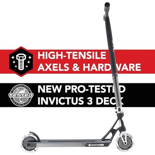 Root Industries Invictus Complete Pro Scooter – 120mm Honeycore Wheels, Chromolite Bars, HIC Compression & Cut-Out Deck (Black (2025)) | Lightweight & Durable thumbnail 2