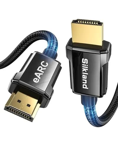 Silkland 8K HDMI 2.1 Cable 10ft (3.05m) | Ultra High-Speed 48Gbps, ARC/eARC, 120Hz thumbnail 1