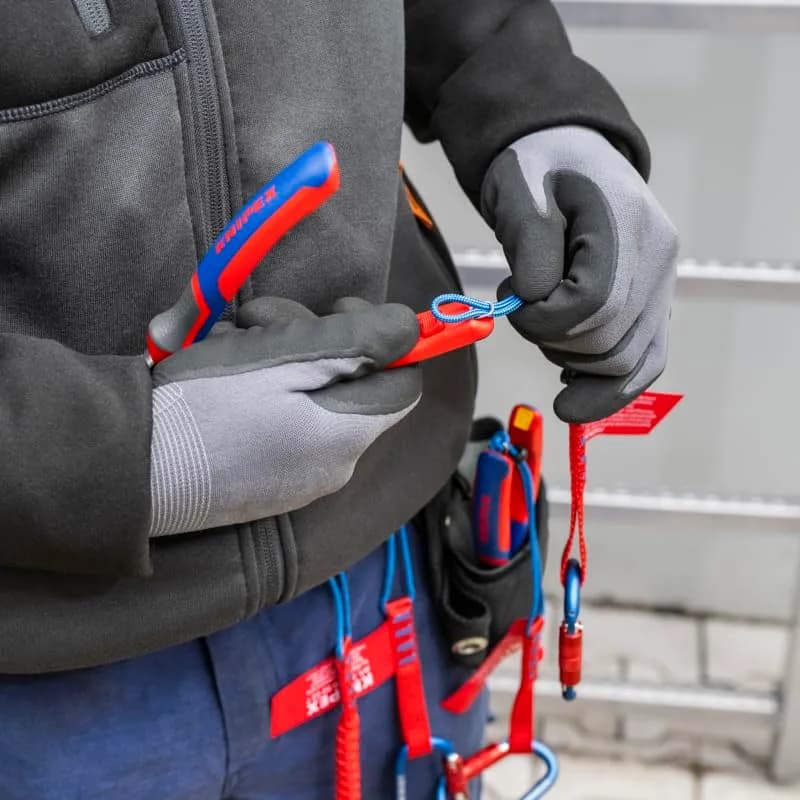 KNIPEX Tools 82 02 150 SBA TwinGrip Pliers, 15.25cm | Heavy-Duty Grip for Stripped Screws thumbnail 7