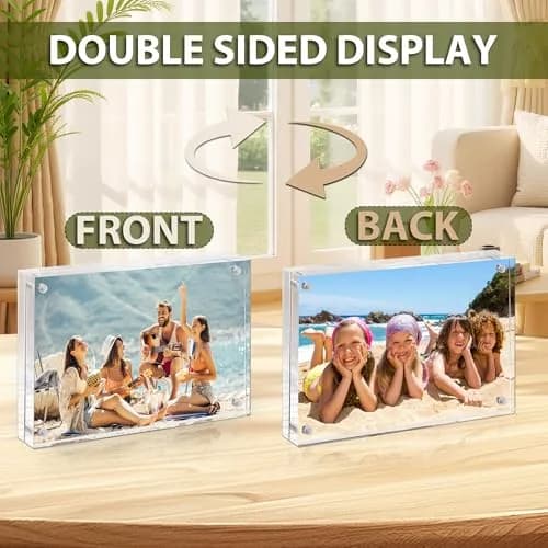 BP4U 8.5x11 Acrylic Picture Frame 3-Pack | Magnetic Double-Sided Display thumbnail 4