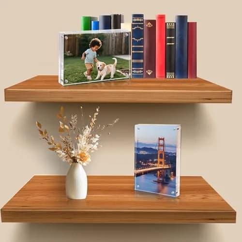 BP4U 8x10 Acrylic Picture Frame | Magnetic Double-Sided Display, UV-Resistant, Frameless, 3-Pack thumbnail 6