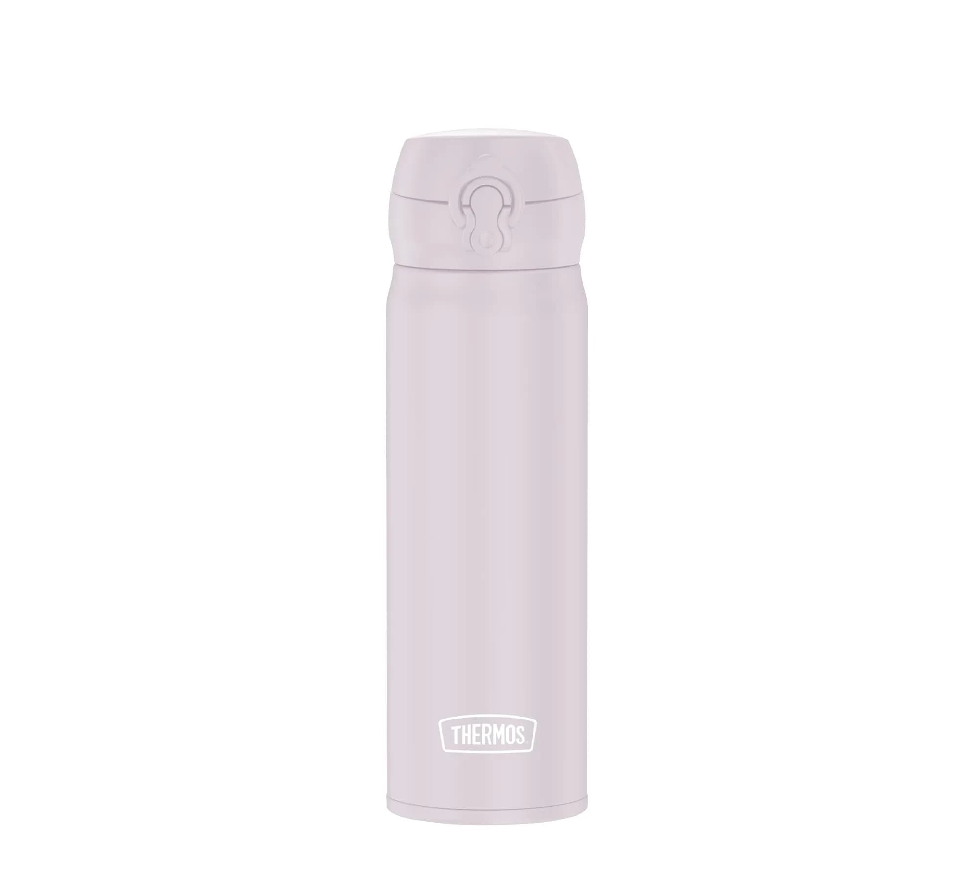 THERMOS Ultralight Bottle 750ml (25.36 Fl Oz) | Keeps Cold 20 Hours, Hot 10 Hours — Soft Pink Matte