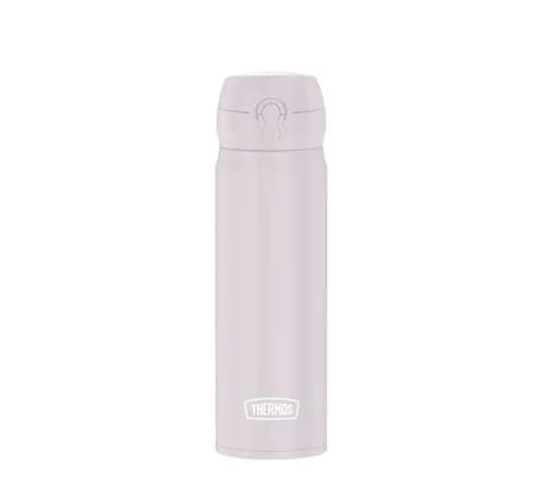 THERMOS Ultralight Bottle 500ml (16.9 Fl Oz) Soft Pink Matte | Lightweight Insulated Flask thumbnail 1