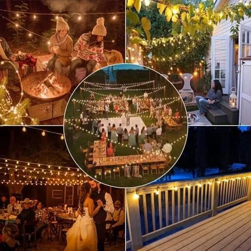 Svater 75 Pack G40 LED Replacement Bulb E12 Screw Base | Warm White, Dimmable, Plastic, Indoor/Outdoor thumbnail 6