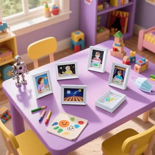 Winlor Mini Picture Frames 2.5x3.5 Inch | Small Photo Frames for Wall & Table thumbnail 5