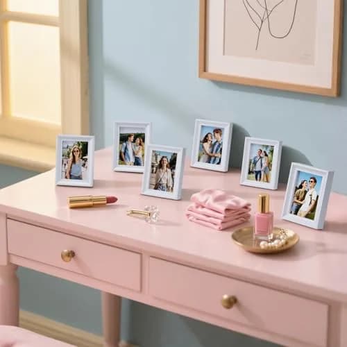 Winlor Mini Picture Frames 2.5x3.5 Inch | Small Photo Frames for Wall & Table thumbnail 6