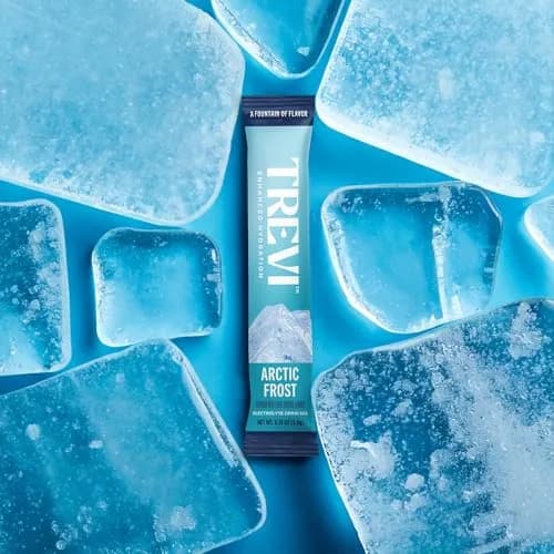 TREVI Electrolytes Powder Packets, Sugar Free Hydration, Arctic Frost | 28 Servings (4.94 oz / 140 g) | Hydrating & Replenishing thumbnail 2