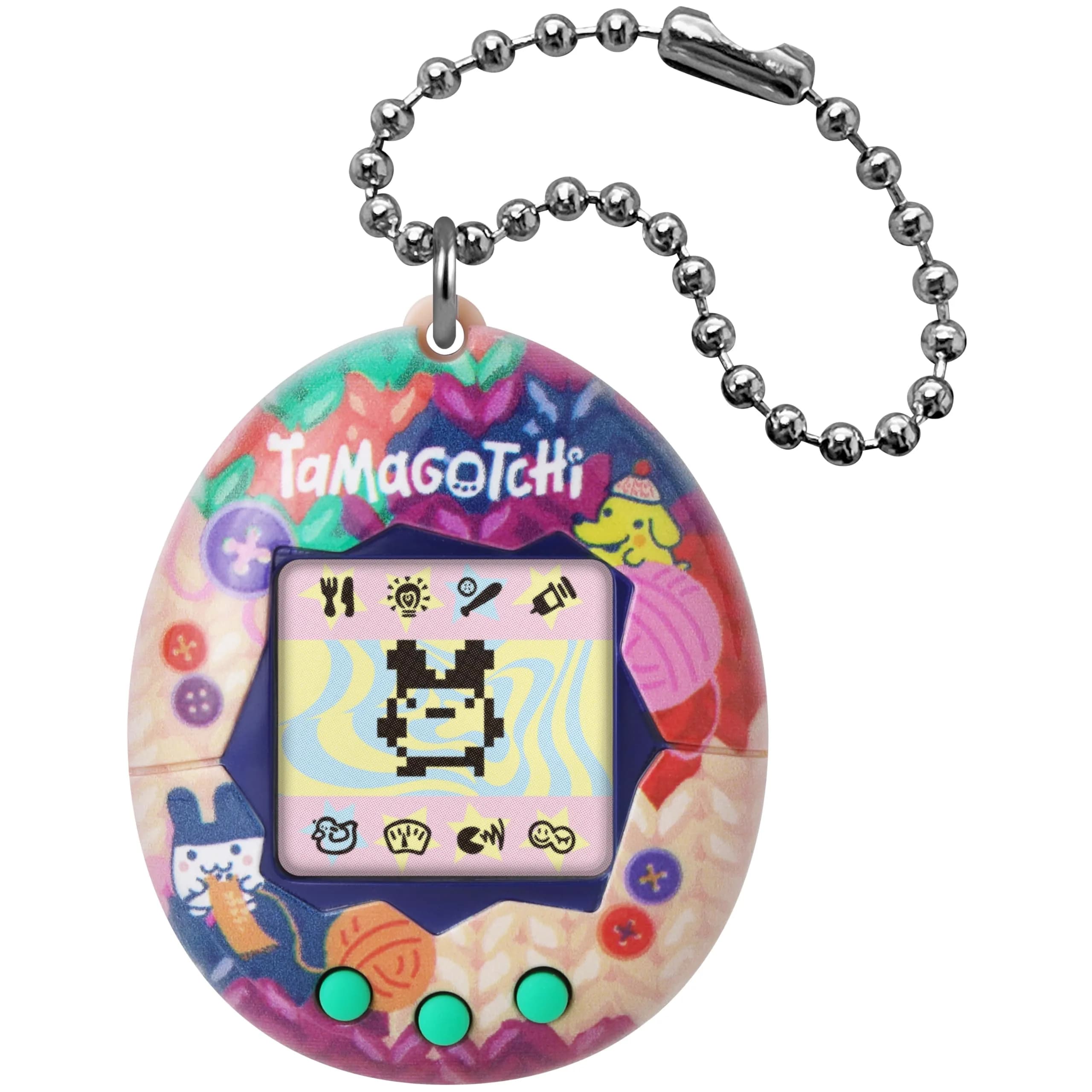 Tamagotchi Original - Tama Sewing Electronic Pet | Classic 1997 Generation 2 Programming - main product image