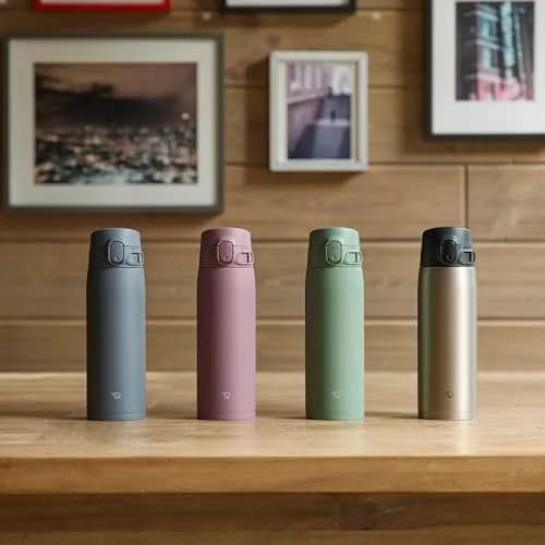 Zojirushi SM-VH95-GM GoCafe Insulated Stainless Steel Mug, 32-Ounce (.95 liter), PFAS-free & BPA-free | Keeps beverages hot or cold for hours thumbnail 4