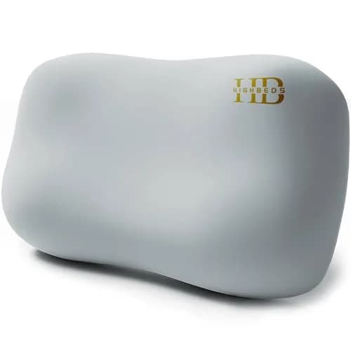 HighBeds Cervical Neck Pillow for Neck Pain Relief, Ergonomic Memory Foam Side Sleeper Pillow 38cm x 64cm (15" x 25") | BASF Support thumbnail 1